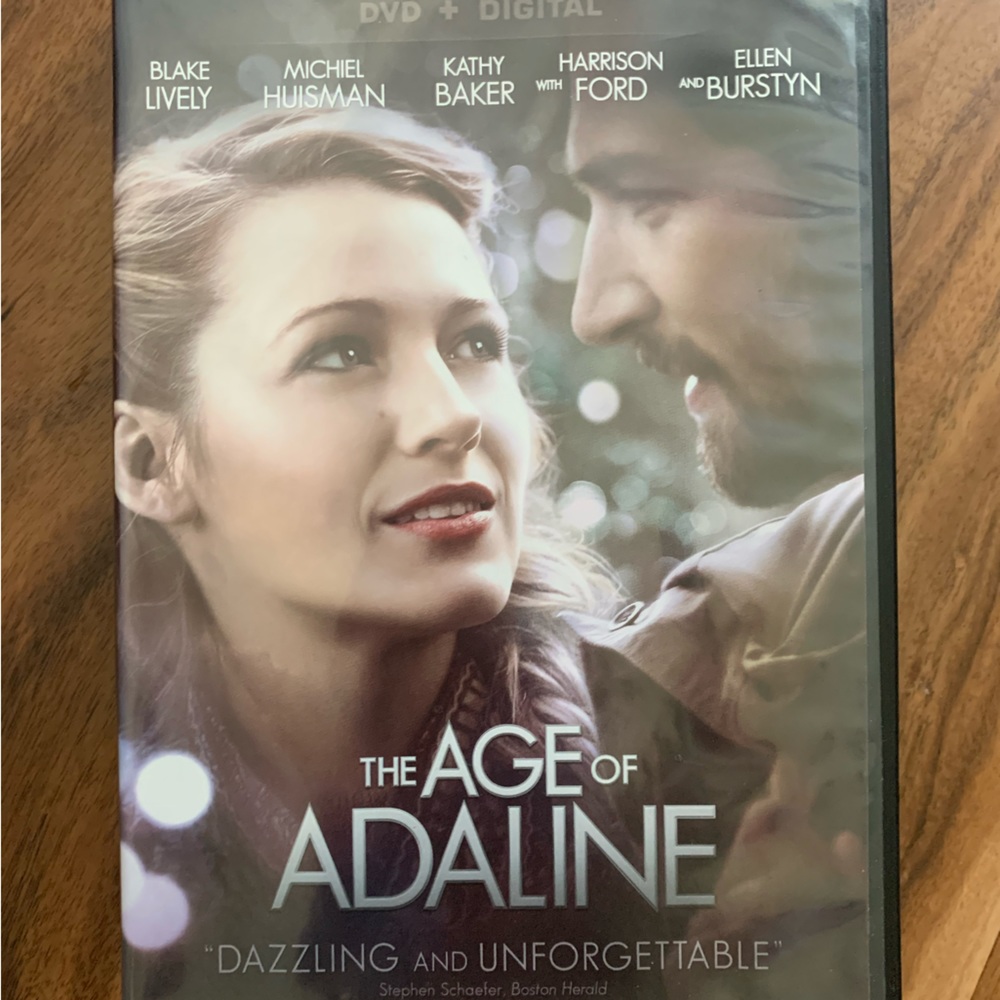 Age of Adaline dvd movie